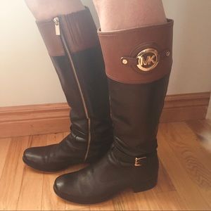 Michael Kors Leather Riding boots